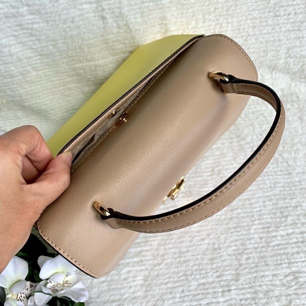 NWT MICHAEL KORS Mott Medium Leather Satchel - Picture 11 of 16